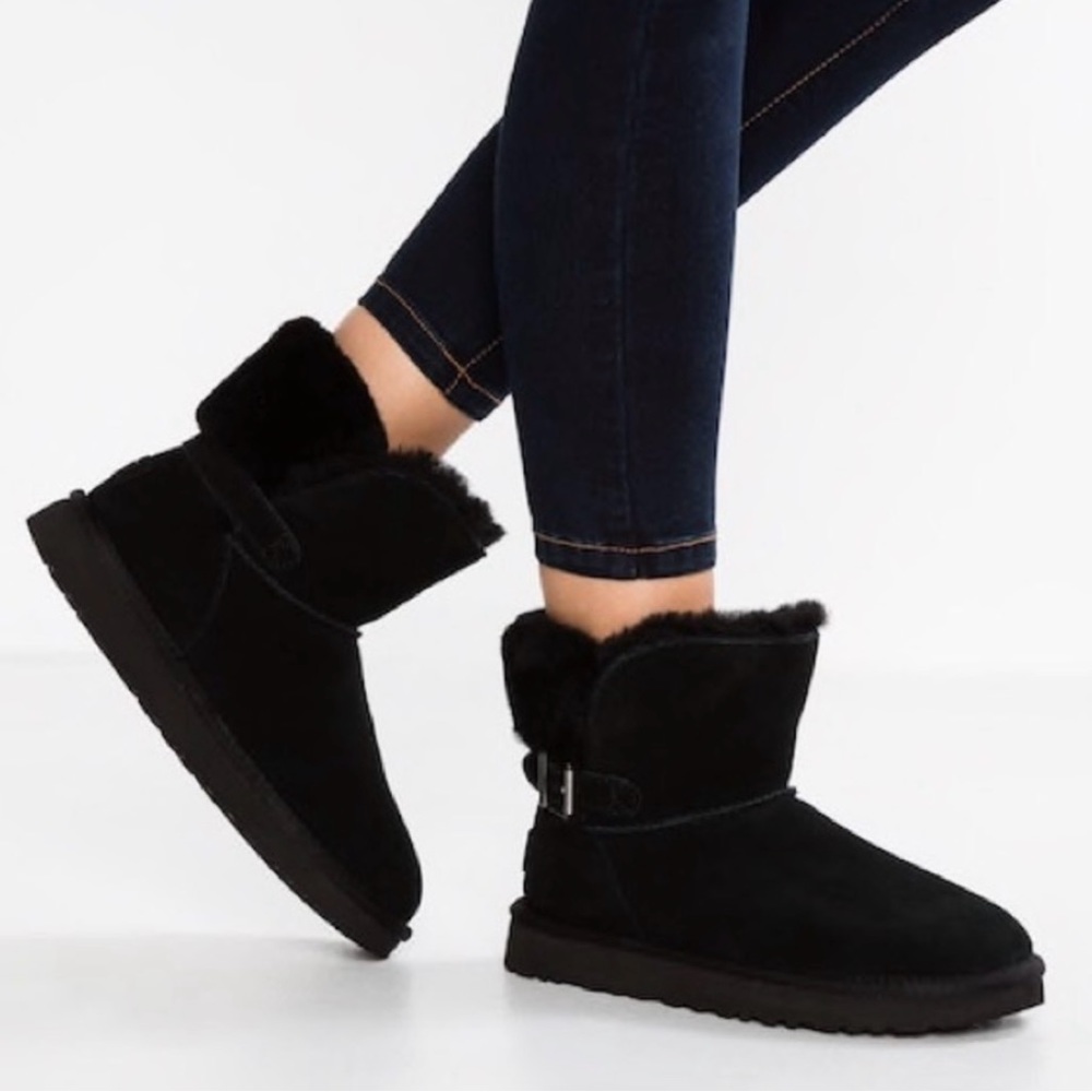 UGG black booties